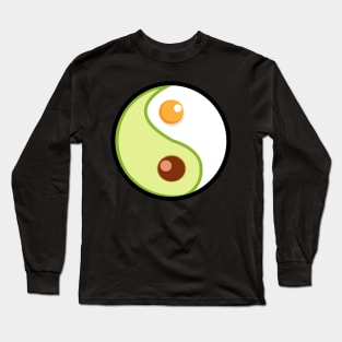 KETO YING YANG (ketogenic diet) Long Sleeve T-Shirt